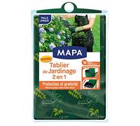 Mapa delantal de jardinería 2 en 1
