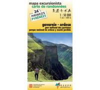 Mapa excursionista. Carte de Randonnées. Pirineu. Gavarnie-Ordesa 1:50 000