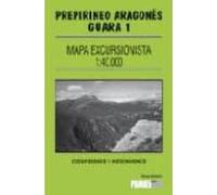 Mapa Excursionista Prepirineo Aragones Guara 1