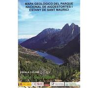 Mapa Geologico Del Parque Nacional De Aigüestortes I Estany De Sant Ma