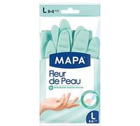 Mapa - Guantes látex - flor de piel - - Juego de 2