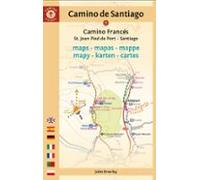 Mapa-guía Camino De Santiago (st. Jean Pied De Port - Santiago De Comp