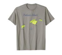 Mapa Islas Baleares Mallorca Ibiza Menorca Camiseta