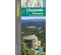 Mapa Llu€anes. Voltreganes, Parc Fluvial Del Llobregat