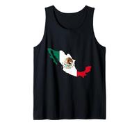 Mapa México Orgulloso mexicano Camiseta sin Mangas