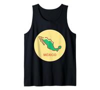 Mapa México Orgulloso mexicano Camiseta sin Mangas
