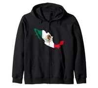 Mapa México Orgulloso mexicano Sudadera con Capucha