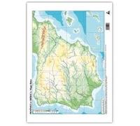 MAPA MUDO ESPAÑA FISICO PAQUETE 50 UNIDADES