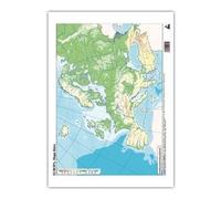 MAPA MUDO EUROPA FISICO PAQUETE 50 UNIDADES