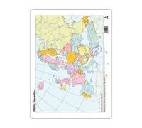 MAPA MUDO EUROPA POLITICO PAQUETE 50 UNIDADES