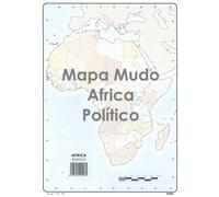 Mapa Mudo SELVI Color Din-A4 África Político, Caja x50
