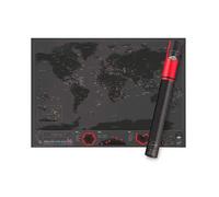 Mapa mundial personalizado luckies / edicion capitales
