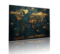 Mapa Mundo Puzzle Adultos 500 Piezas Desafiando lo Imposible Rompecabezas Tierra Jigsaw Puzzles Adecuado para Adultos y a Partir de 7 AñOs Niños para Entretener o Decoración y Regalos 38x52cm t-878