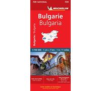 Mapa National Bulgarie / Bulgaria (11739): Strassen- und Tourismuskarte (Mapas National)