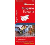 Mapa National Bulgarie / Bulgaria (11739): Strassen- und Tourismuskarte (Mapas National)