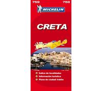 Mapa National Creta: Actualizado Práctico Fiable Escala detallada (Mapas National)