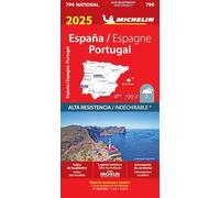 MAPA NATIONAL ESPA?A & PORTUGAL ALTA RESISTENCIA 2025 17794: wegenkaart Schaal 1 : 1.000.000