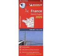 Mapa National France Nord-Ouest 2020: Map (Mapas National Michelin)