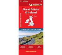 Mapa National Gran Bretaña Irlanda (Mapas National Michelin) [Idioma Inglés]
