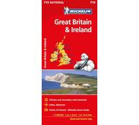 Mapa National Gran Bretaña Irlanda (Mapas National Michelin) [Idioma Inglés]: Straßen- und Tourismuskarte 1: 1 000 000: 713