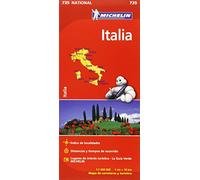 Mapa National Italia (Colección Mapas National Michelin)
