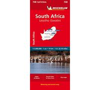 Mapa National South Africa (11748): Straßen- und Tourismuskarte 1: 1.500.000: 770