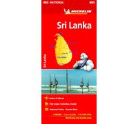 Mapa National Sri Lanka: Map (Mapas National Michelin)
