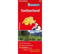 Mapa National Suiza (Mapas National Michelin) [Idioma Inglés]