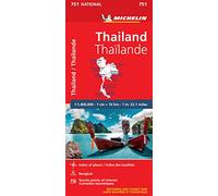 Mapa National Tailandia: 751 (Mapas National Michelin)