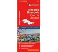 Mapa National Tchequie Slovaquie/czechia Slovakia 2000 (11731)