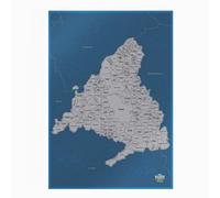 Mapa rascable Comunidad de Madrid | 35x50cm