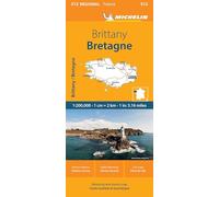 Mapa Regional Brittany / Bretagne (10512): Brittany Map 512