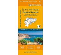 Mapa Regional Cataluña,/Catalunya, Aragón, Andorra: Straßen- und Tourismuskarte 1:400.000 - Cataluna/Aragón: 574 (Mapas Regional)