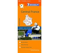 Mapa Regional Central France: Map