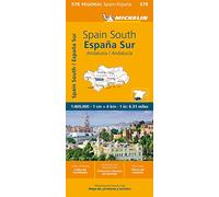 Mapa Regional España Sur - Andalucia (11578): Straßen- und Tourismuskarte 1:400 000: 578