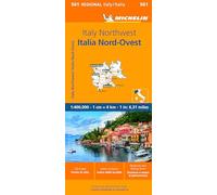 Mapa Regional Italie Nord-ovest