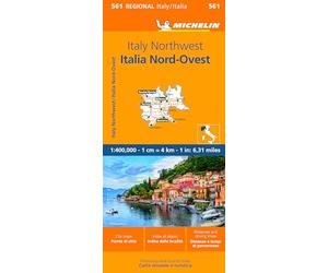 Mapa Regional Italia Nord Ovest: Map