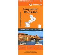 Mapa Regional Languedoc-roussillon (10526)