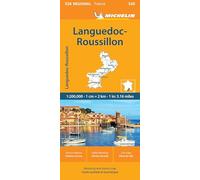 Mapa Regional Languedoc-roussillon (10526)