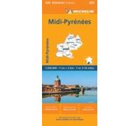Mapa Regional Midi-pyrenees (10525): Straßen- und Tourismuskarte 1:200.000: 525