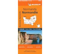 Mapa Regional Normandie 10513
