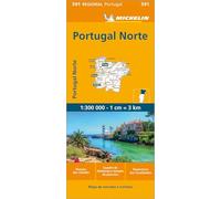 Mapa Regional Portugal Norte: Map