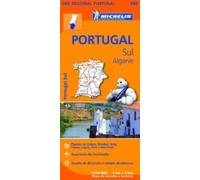 Mapa Regional Portugal Sul - Algarve