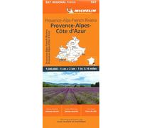 Mapa Regional Provence-alpes-french Riviera / Provence-alpes-cote D'azur (10527): Provence-Alps-French Riviera Map 527