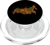 Mapa Regional Ruso Mapa De Rusia PopSockets PopGrip para MagSafe