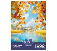 Mapa Rural Puzzle Imposible,desafío for Adults Interesante Entretenimiento Creativo 1000 Piezas Obra De Arte De Juego De para Adultos, Regalos A Partir De 14 Años 70x50cm/1000pcs