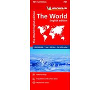 Mapa The World (Mapa Nacional EL MUNDO MICHELIN): Map: 701