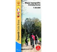Mapa topogràfic Cicloturisme. 1:50.000: Empordà. Costa Brava (SIN COLECCION)