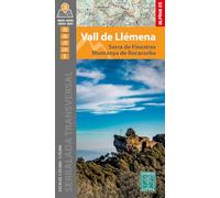 Mapa Vall De Llemena - Serra De Finestres, Muntanya De Rocacorba: 1:25000