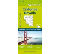 Mapa Zoom. California - Névada (Mapa Zoom Michelin)